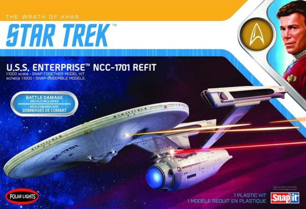 Polar Lights Star Trek U.S.S. Enterprise NCC-1701 Refit