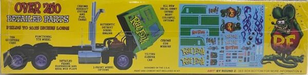 "Rat Fink" International Transtar CO-4070A Tractor - Image 3