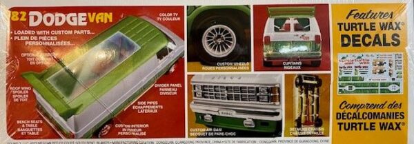 '82 Dodge Van "Turtle Wax" 1/25 MPC - Image 2