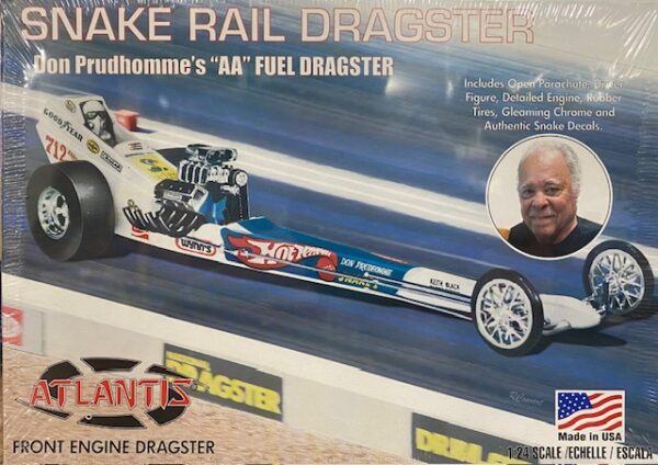 Don Prudhomme's "AA" Snake Fuel Dragster 1/24 Atlantis