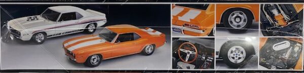 '69 Camaro Z/28 3'N1 Stock-Street or Drag 1/12 scale Revell - Image 3