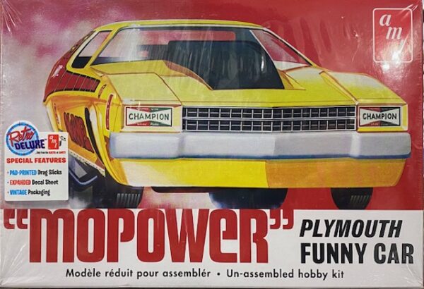 "MOPOWER" Plymouth Funny Car AMT 1/25
