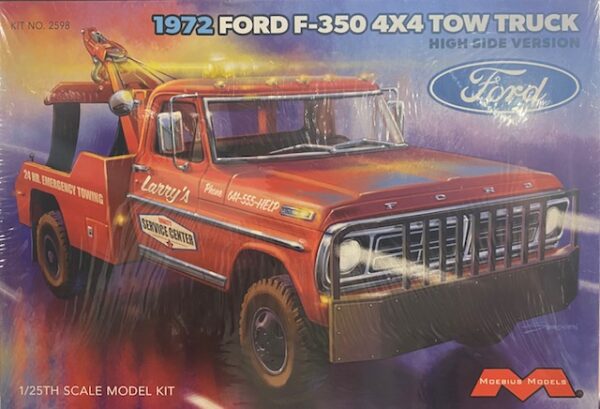 Ford F-350 4 X 4 Tow Truck High Side Version Moebius Models